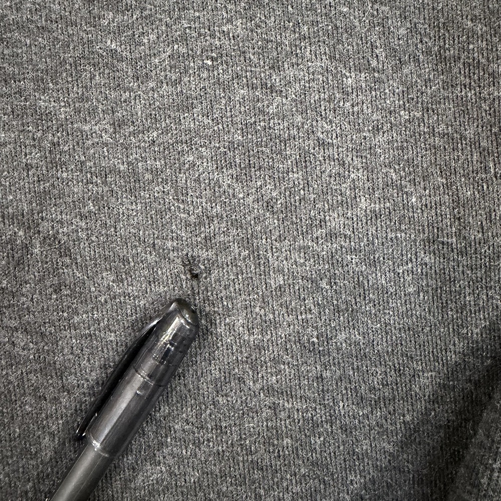 Polo Ralph Lauren Estate Rib 1/4 Zip Sweater XXL Dark‎ Gray Flesh Pony Pullover - Picture 4 of 9